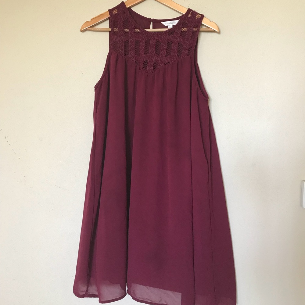 Maroon Dress